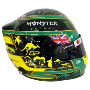 Oscar Piastri 2025 Australian GP F1 replica helmet full size — unknown view, collector display model