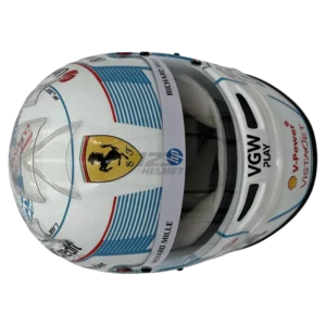 Charles Leclerc 2025 Monaco GP F1 replica helmet — unknown view, collector display model