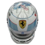 Charles Leclerc 2025 Monaco GP F1 replica helmet — view 13, collector display model