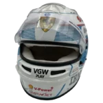 Charles Leclerc 2025 Monaco GP F1 replica helmet — view 16, collector display model