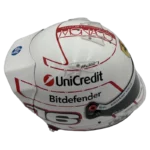 Charles Leclerc 2026 Monaco GP F1 replica helmet — three-quarter back view, collector display model