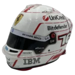 Charles Leclerc 2026 Monaco GP F1 replica helmet — three-quarter front view, collector display model