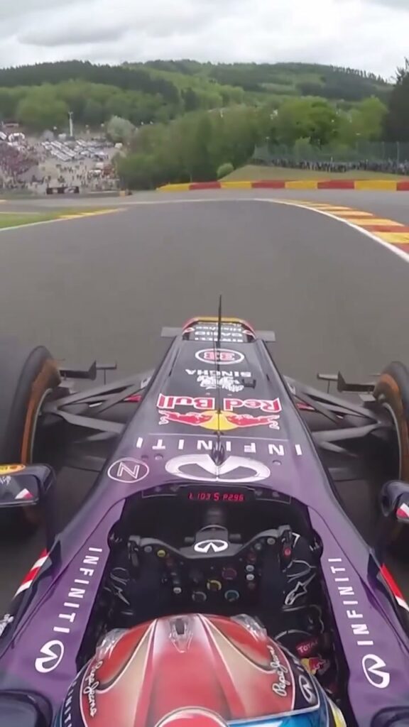 Video by Oracle Red Bull Racing on July 13, 2026. May be an image of racing vehicles, race car, helmet and text.
