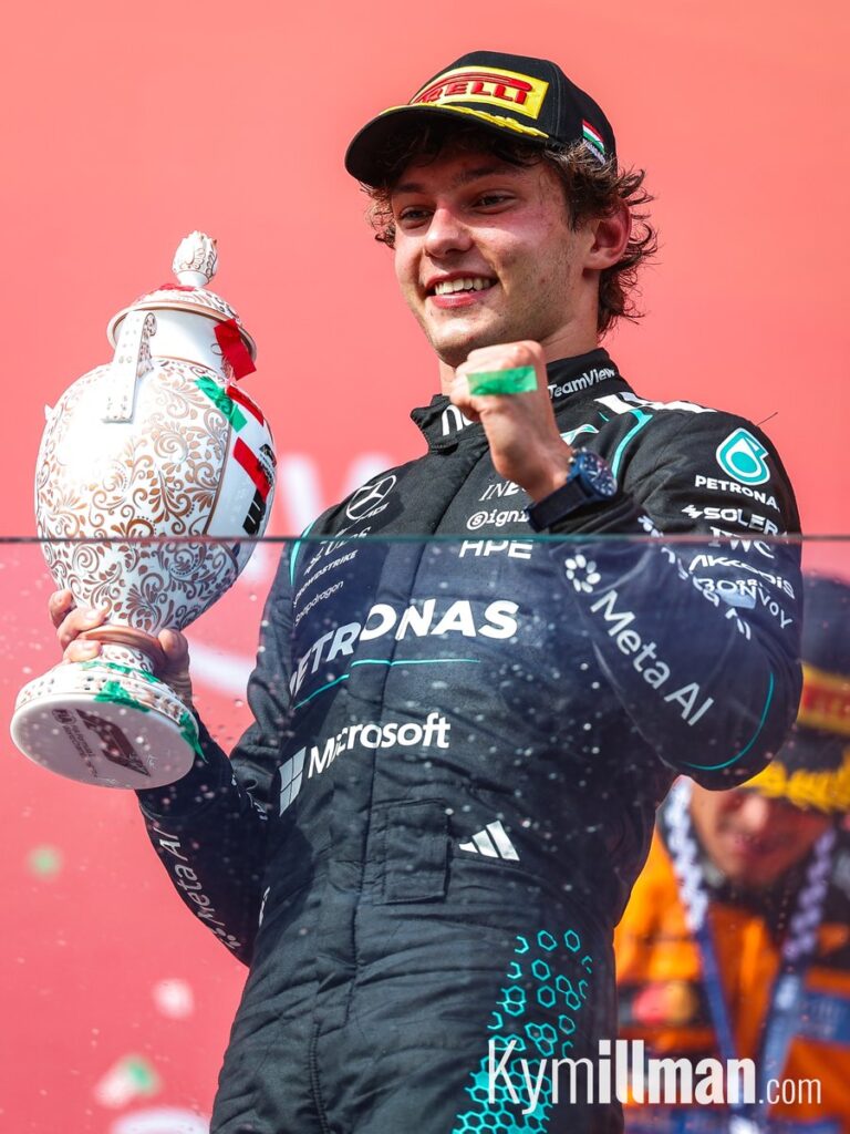 A PODIUM RECOVERY With a P7 start, victory always looked like a tall order for Kimi Antonelli. However, the championshi