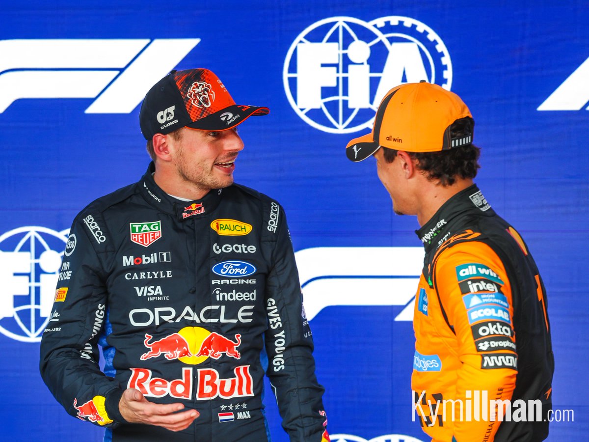 "ARE YOU GUYS BELGIAN?" Was Kimi Antonelli's reply to Naomi Schiff after she asked the Italian driver how it felt to ta