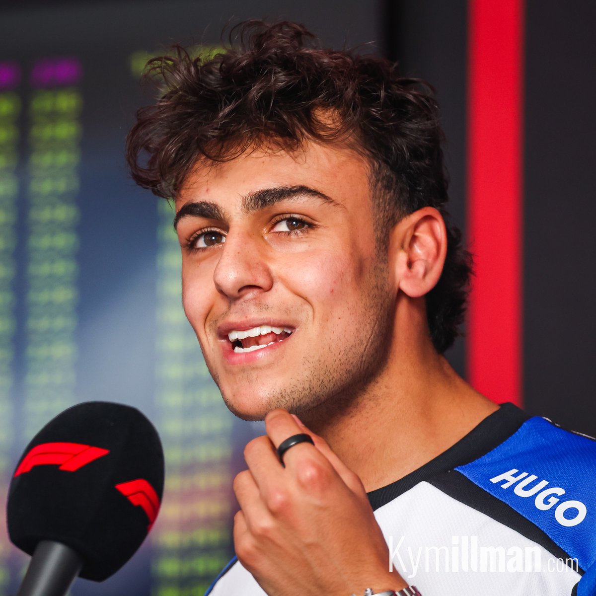 BEST EVER QUALI Arvid Lindblad claimed the best qualifying result of his young career, finishing P8 on track, and will