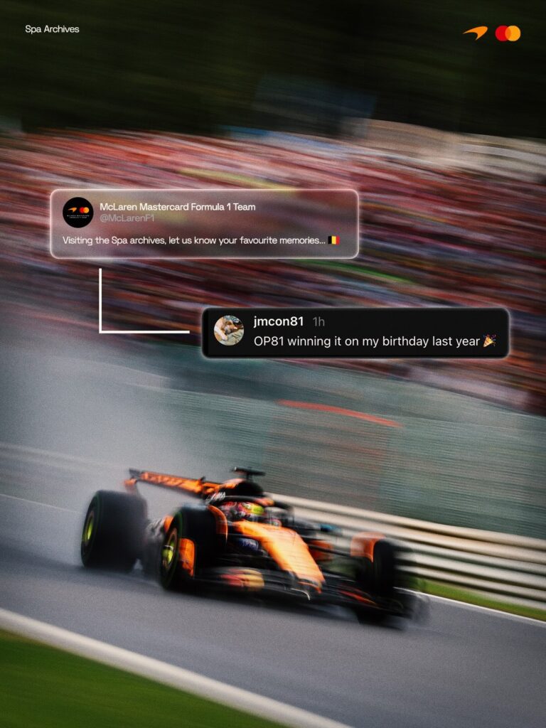 Photo by McLaren Mastercard Formula 1 Team 🧡 on July 15, 2026.