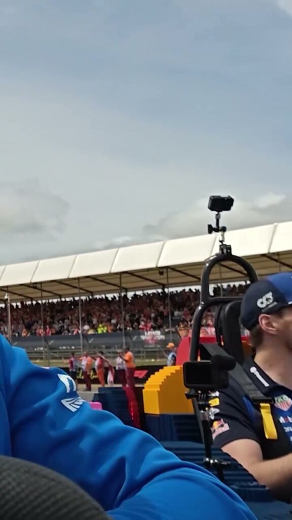 Video by BWT Alpine Formula One Team on July 06, 2026. May be an image of racing vehicles, lego, helmet and text that says '재 UIMNITNT b OBWT A AL ALPIN PSTOF TOFMLLESE TOFMLLL TW lego legochaos chaos'.