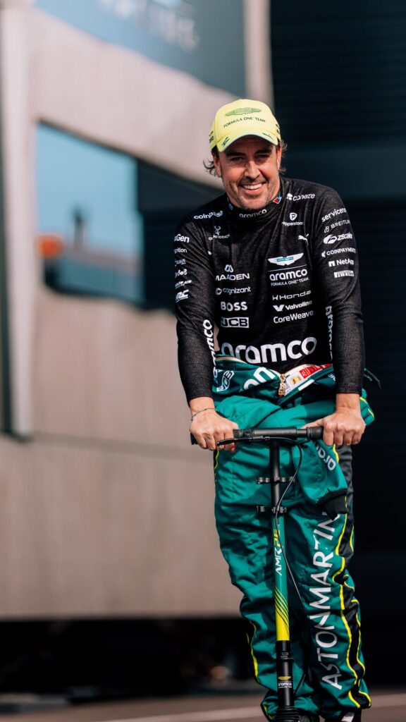 Video by Aston Martin Aramco Formula One™ Team on July 25, 2026. May be an image of racing vehicles and text.
