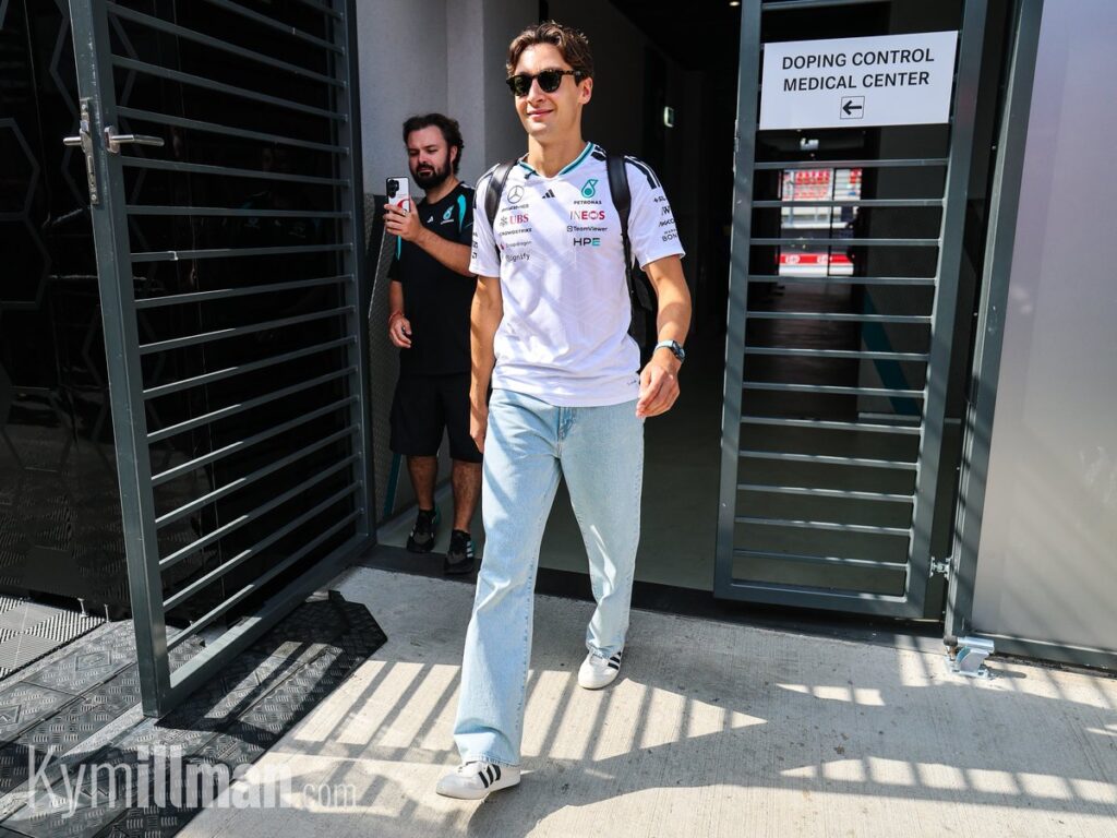 UNLUCKY AGAIN It seemed George Russell's luck might finally be changing this weekend, with Mercedes identifying the iss
