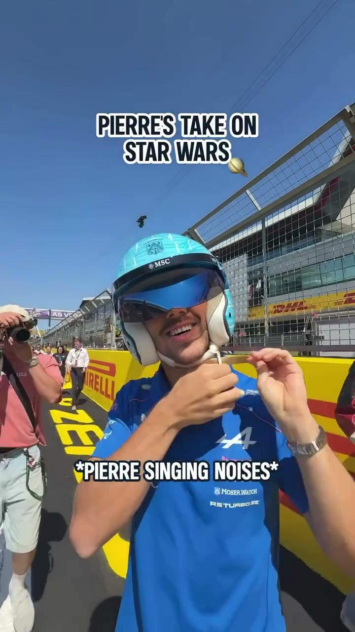 @pierregasly is a STAR singer 😅🌟