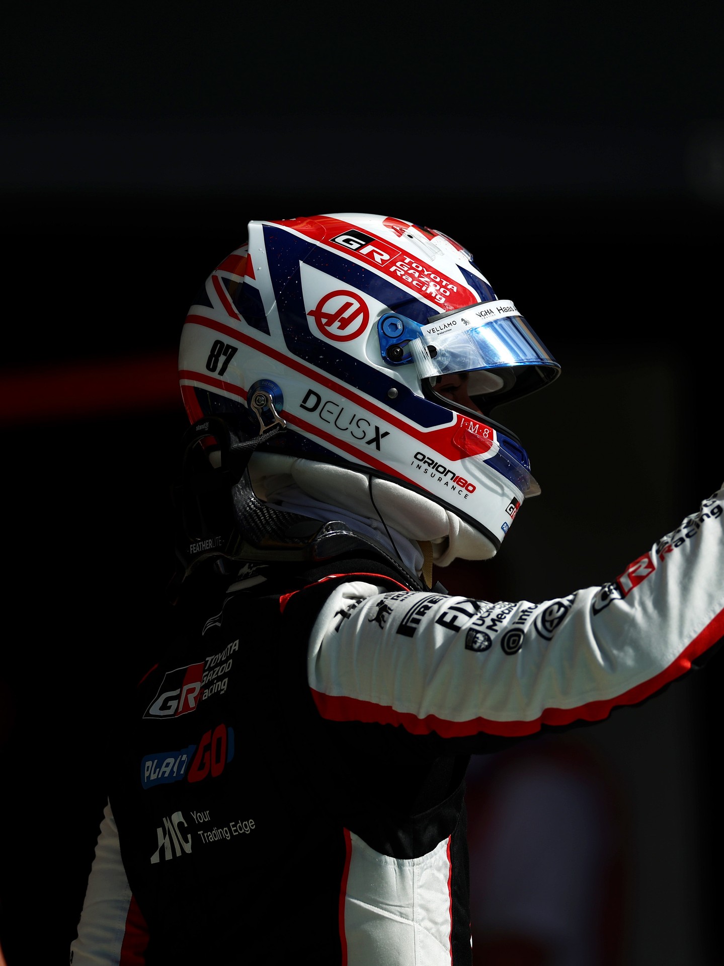 Un momento para el casco 🇬🇧

#HaasF1 #F1 #BritishGP