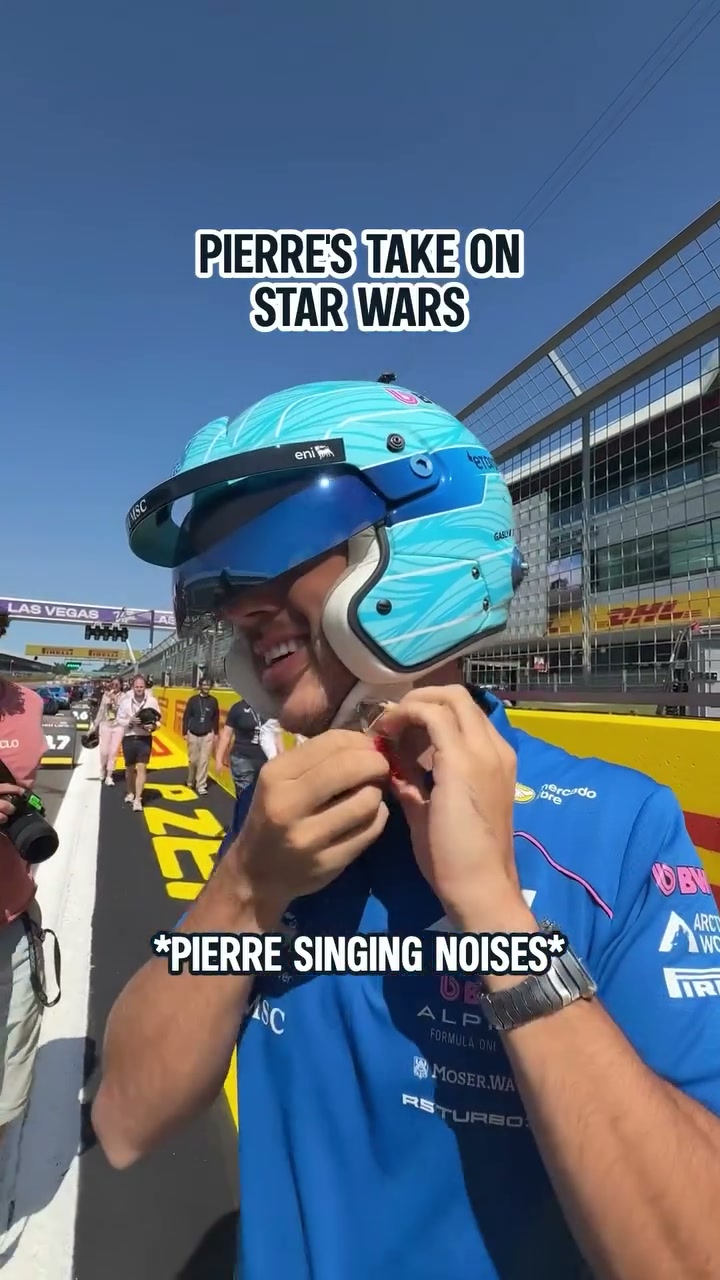 @pierregasly is a STAR singer 😅🌟