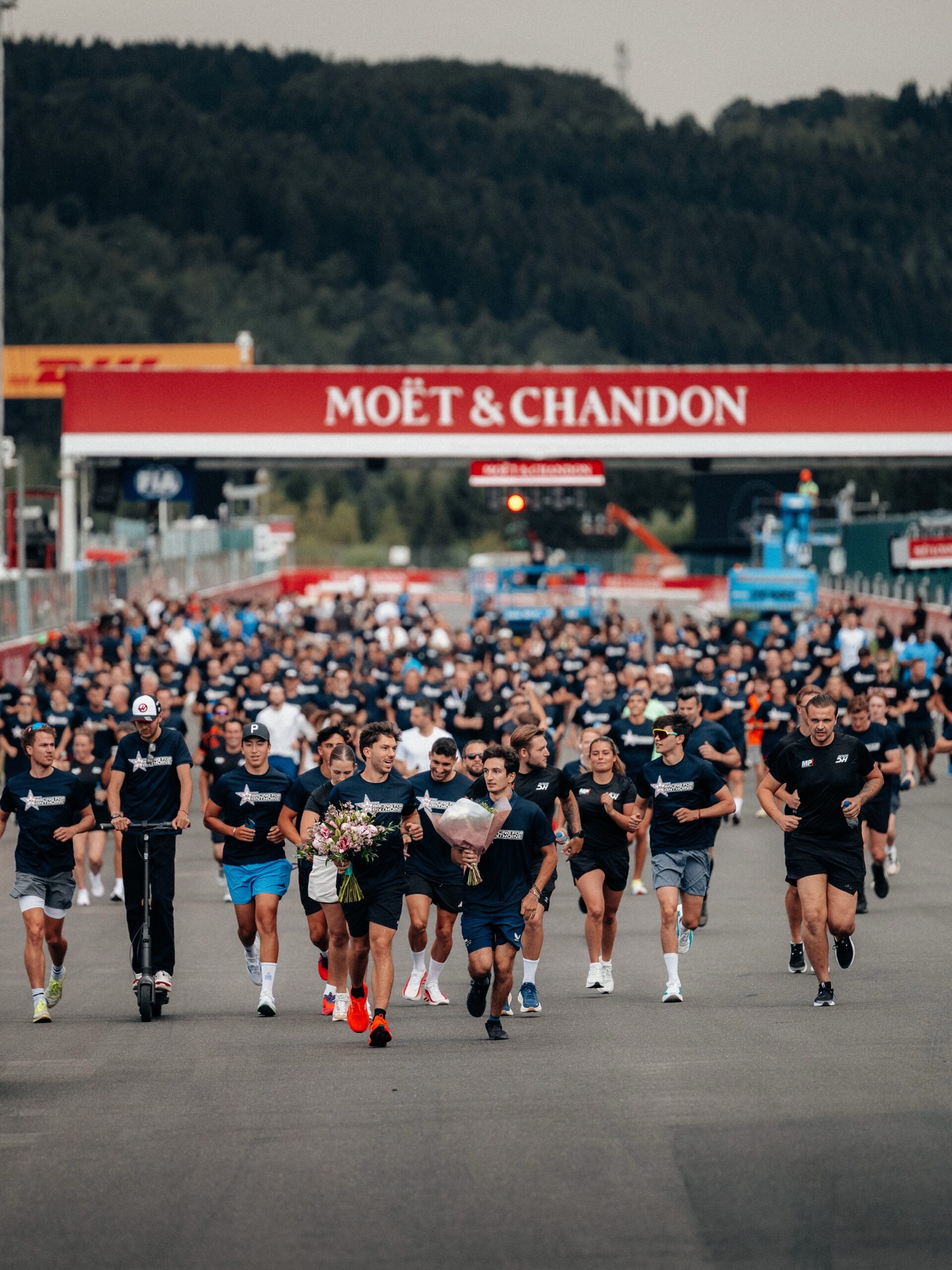 Pierre Gasly encabeza el tributo anual de Spa a Anthoine Hubert