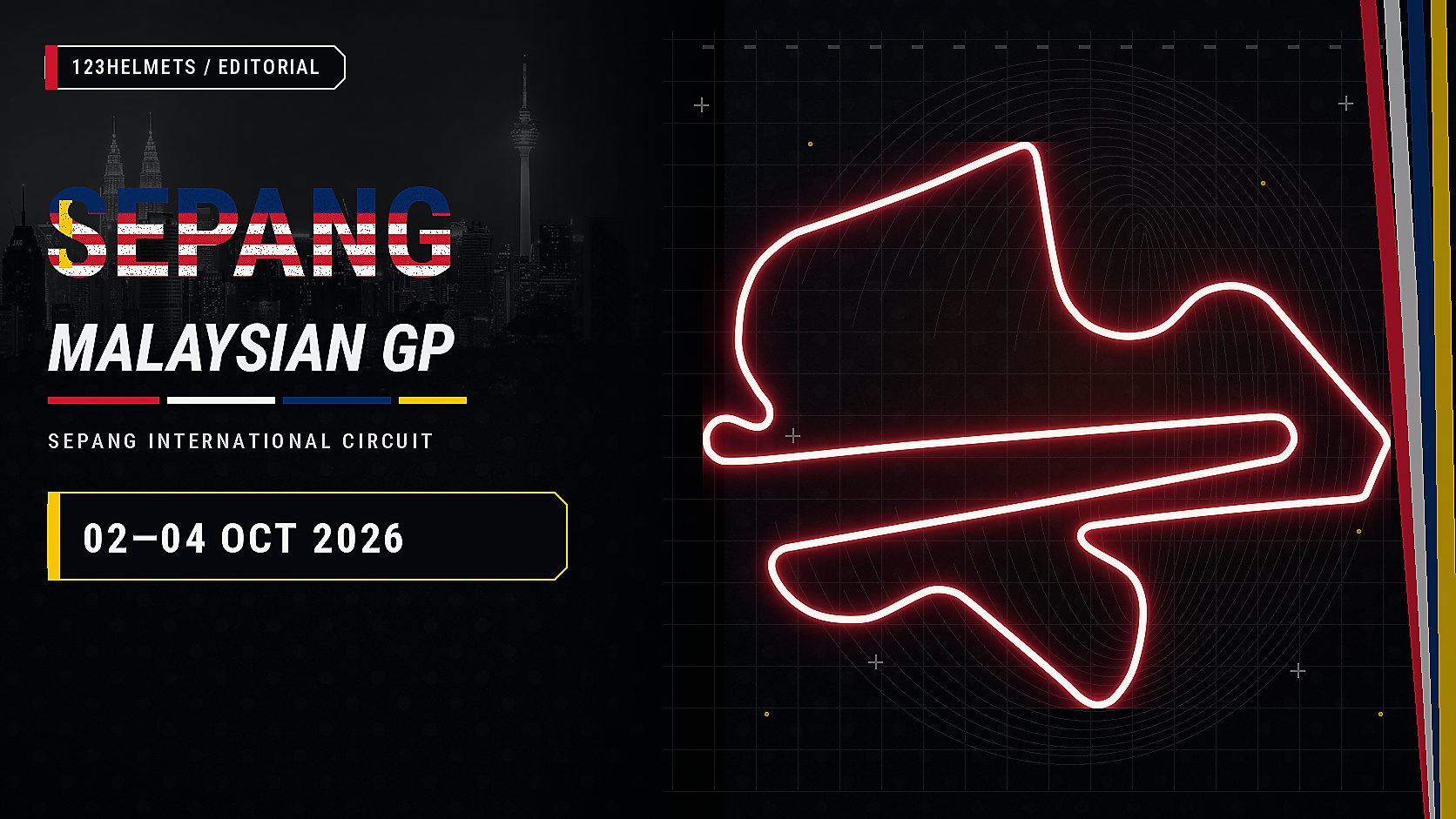 Sepang International Circuit circuit map — Sepang GP 2026