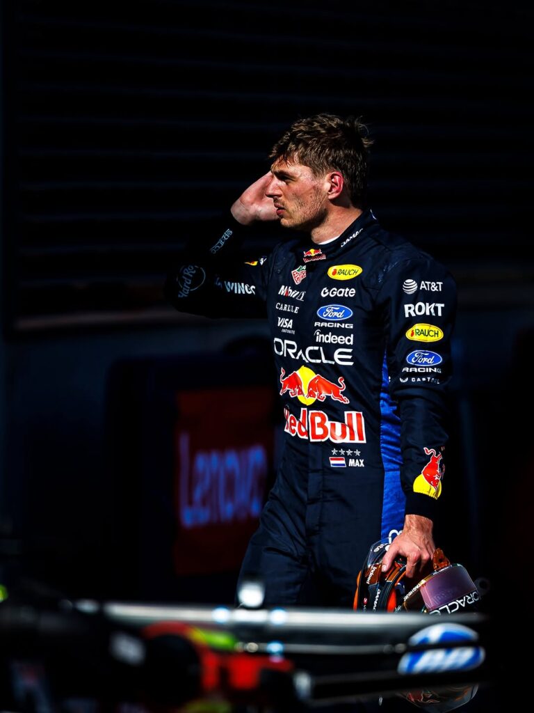 Photo by Max Verstappen on June 27, 2026. May be an image of text that says '#AUSTRIANG Lenovo Lenovo Lenovo ብዮሞ หกย'.