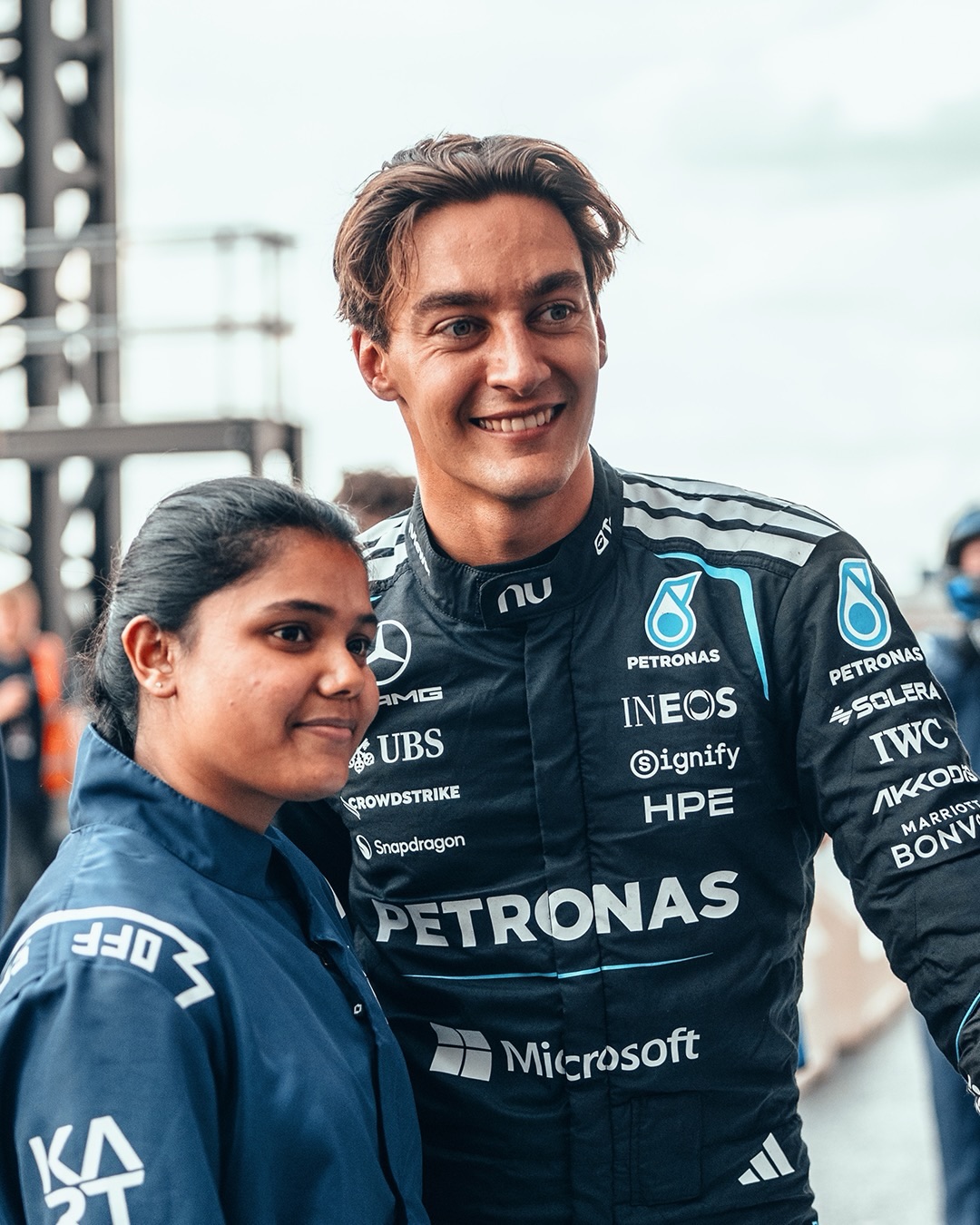 Photo by Mercedes-AMG PETRONAS F1 Team on August 27, 2026.