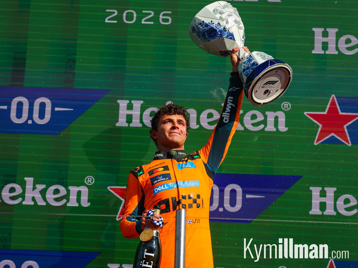 TWO IN A ROW Picking up where he left off, Lando Norris claimed his second Grand Prix victory of 2026. It was the drive