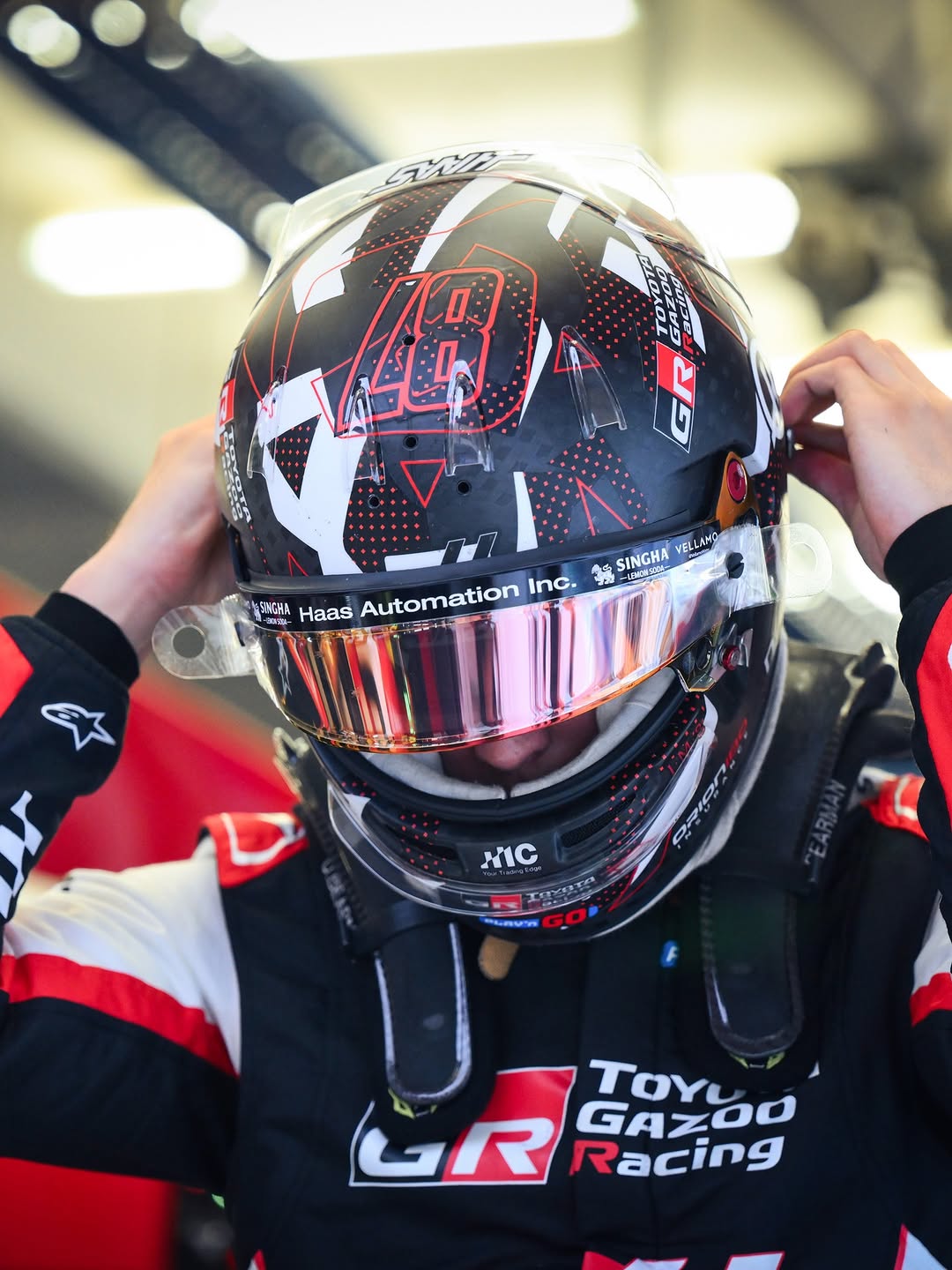2026 helmet haul 👏 The lids of the season so far 👆

#HaasF1 #F1