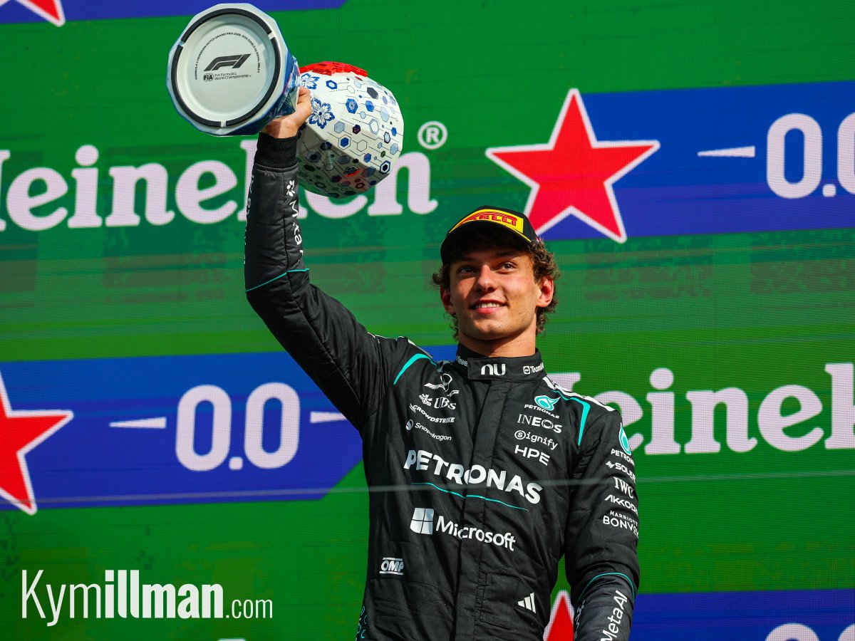 LEADING THE WAY
Mercedes were the highest-finishing team this afternoon, with both drivers making i