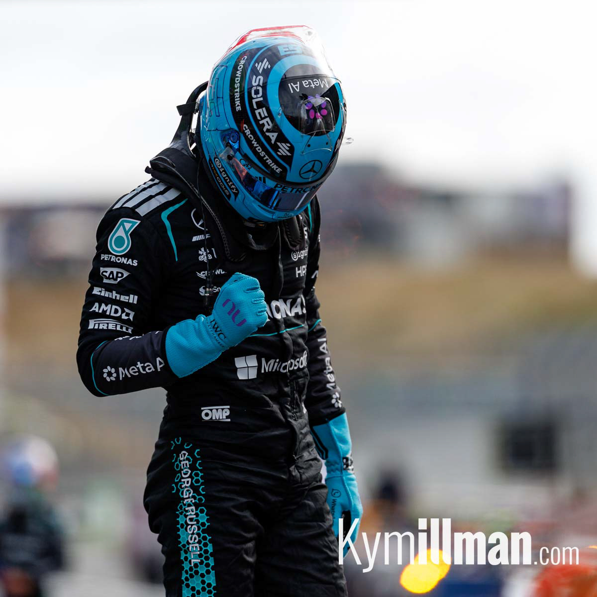 NEW LEASE OF LIFE

George Russell looks revitalised as Formula One returns, following an idyllic sum