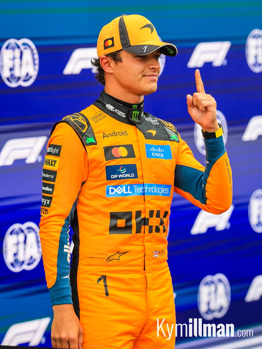 POLE POSITION

Lando Norris will start from pole position tomorrow in the final Dutch Grand Prix at 