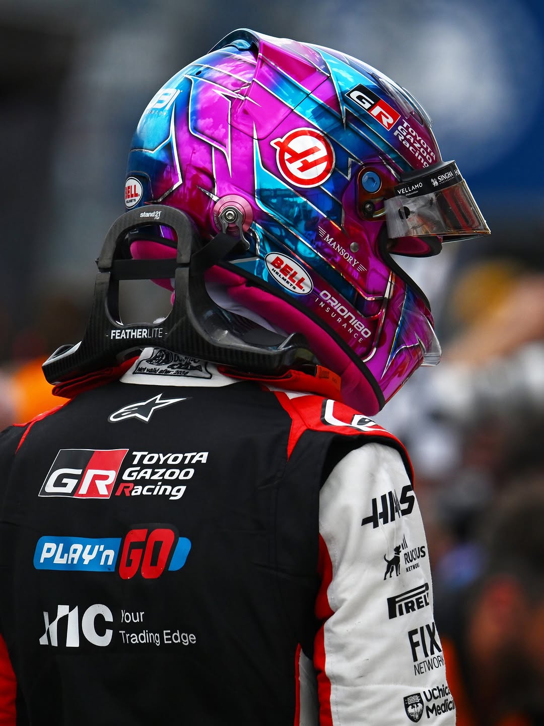 2026 helmet haul 👏 The lids of the season so far 👆

#HaasF1 #F1