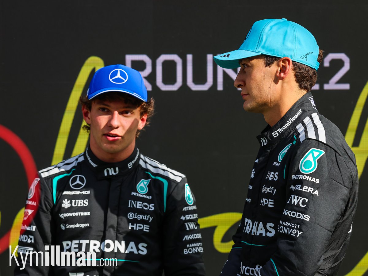 LEADING THE WAY
Mercedes were the highest-finishing team this afternoon, with both drivers making i