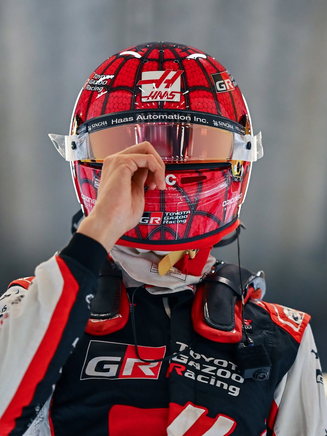 2026 helmet haul 👏 The lids of the season so far 👆

#HaasF1 #F1