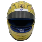 Lewis Hamilton 2025 Miami GP F1 replica helmet — front view, collector display model