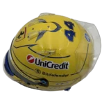 Lewis Hamilton 2025 Miami GP F1 replica helmet — top view, collector display model