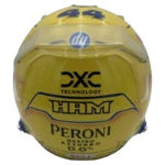 Lewis Hamilton 2025 Miami GP F1 replica helmet — back view, collector display model