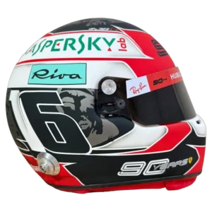Charles Leclerc 2019 Italian GP F1 replica helmet full size — interior view, collector display model