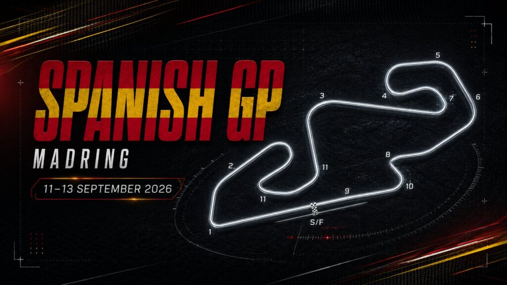 Madring circuit map — Spanish Madrid GP 2026