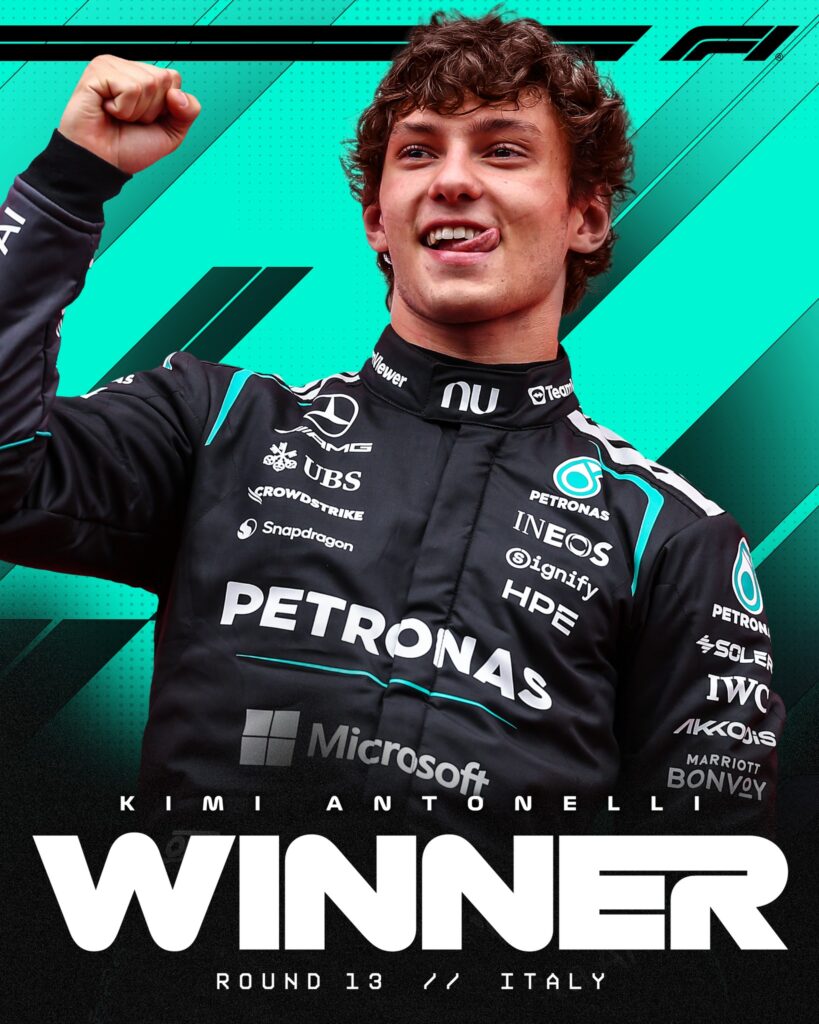 Photo by FORMULA 1® on September 06, 2026.