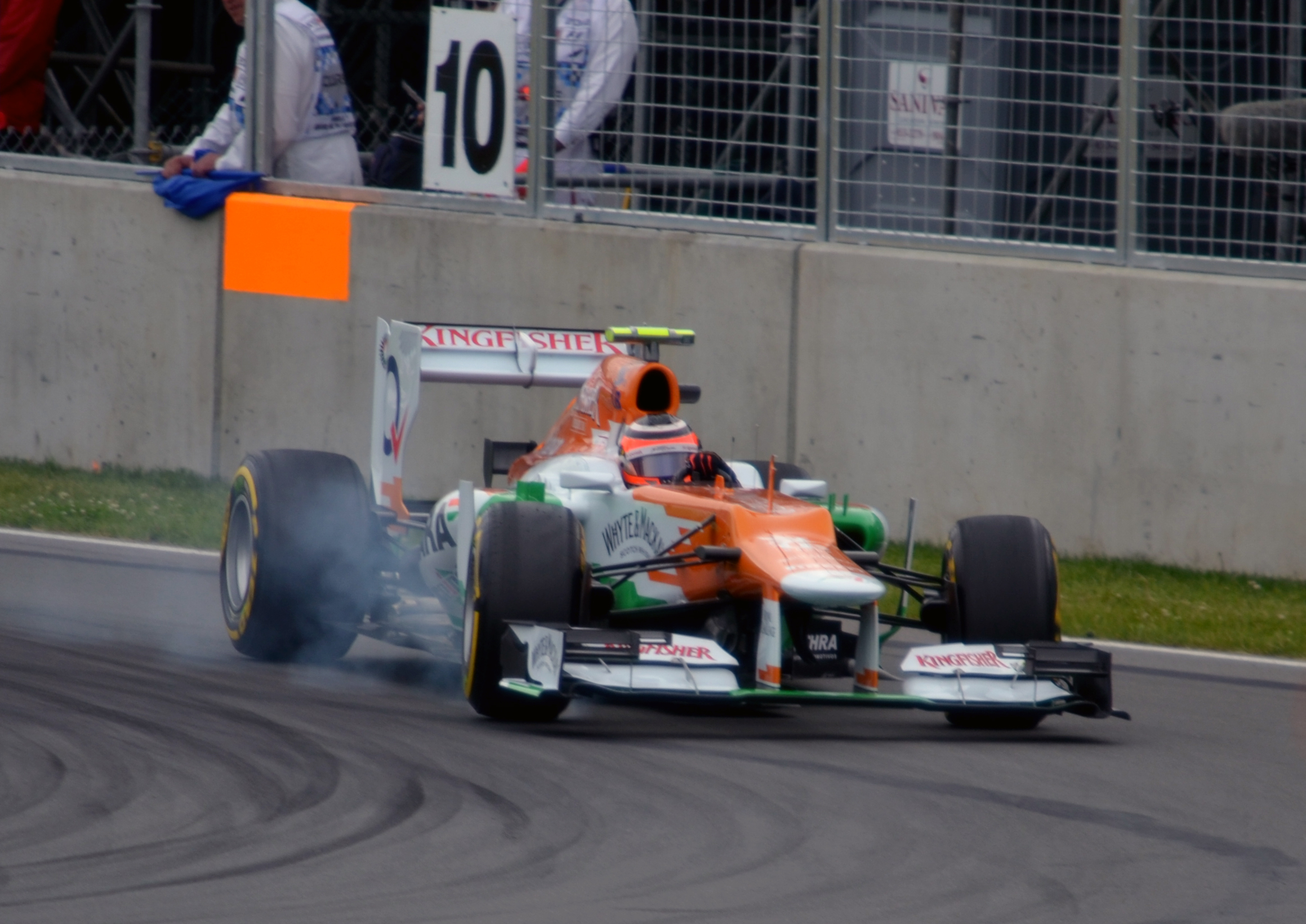 Hulkenberg’s Hungary P9: Audi Points, Helmet in