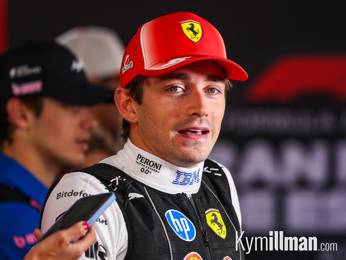 A STRONG RETURN
Charles Leclerc went long on his opening stint, leading the race for large periods.