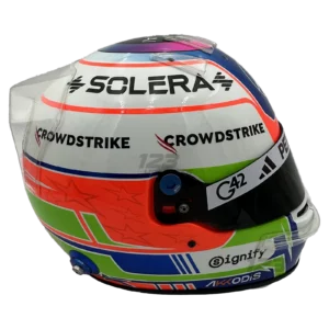 Kimi Antonelli 2026 F1 replica helmet — right side view, collector display model