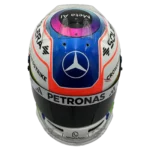 Kimi Antonelli 2026 F1 replica helmet — top view, collector display model