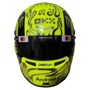 Lando Norris 2026 British GP F1 replica helmet — collector display model, image 2