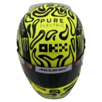 Lando Norris 2026 F1 replica helmet full size — front view, collector display model