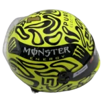 Lando Norris 2026 F1 replica helmet full size — rear three-quarter view, collector display model