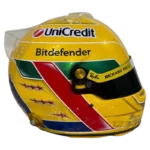 Lewis Hamilton 2026 British GP F1 replica helmet — side view, collector display model
