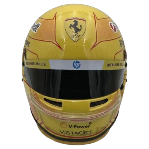 Lewis Hamilton 2026 F1 replica helmet full size — front view, collector display model