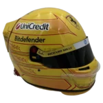 Lewis Hamilton 2026 F1 replica helmet full size — front three-quarter view, collector display model