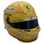 Lewis Hamilton 2026 F1 replica helmet full size — front three-quarter view, collector display model