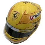 Lewis Hamilton 2026 F1 replica helmet full size — front three-quarter view, collector display model
