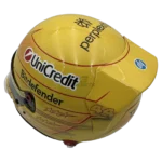 Lewis Hamilton 2026 F1 replica helmet full size — rear three-quarter view, collector display model