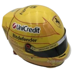 Lewis Hamilton 2026 F1 replica helmet full size — side view, collector display model