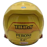 Lewis Hamilton 2026 F1 replica helmet full size — rear view, collector display model